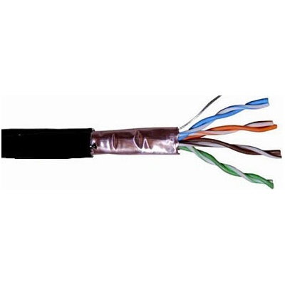 Amiko 2785 FTP. Cat5e. CCA, 305m, černý