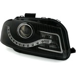  Кристални фарове за Audi A3 Dayline (2003-2008) - черни