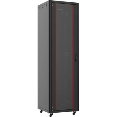 Mirsan MR. GTN42U66.01, 19″, 42U, 600x600 mm, свободно стоящ, черен (MR.GTN42U66.01)
