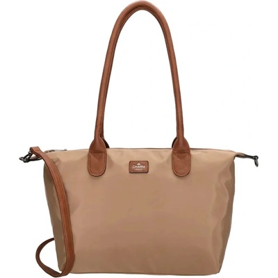 Charm London Hnědá objemná shopper kabelka „Femine”
