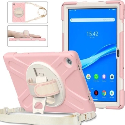 Vsetkonamobil 53569 SOLID Odolný kryt pre Lenovo Tab M10 Plus 3. generácia svetloružový