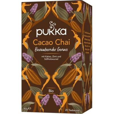 Pukka Cacao Chai Organic Spiced Tea 20 ks
