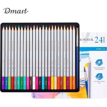 Deli Акварелни цветни моливи Deli DMAST EC301-24, (13802116)