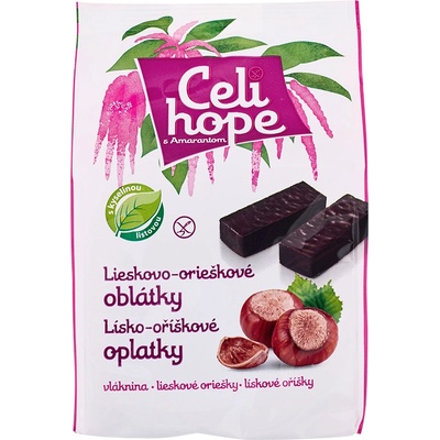 Celi Hope Oblátky lieskovo-orieškové s amarantom 150 g