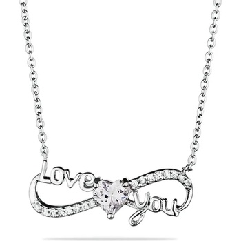 Image 1 of Swan Сребърно колие с циркони MR2572N Swan