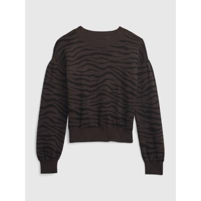 Gap dětský svetr zebra hnědá