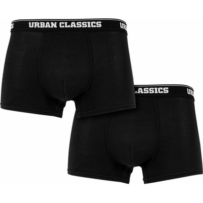 Urban classics мъжки боксерки (комплект от 2 бр) urban classics - Модален - tb1558 - черен