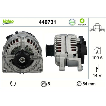 Alternátor VALEO 440731