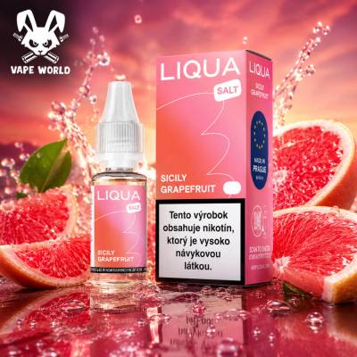 Liqua Salt Sicily Grapefruit 10 ml 10 mg