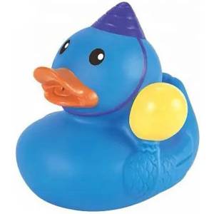 Raya Toys Бебешка играчка за баня Raya Toys - Гумено пате, синя (503123334)