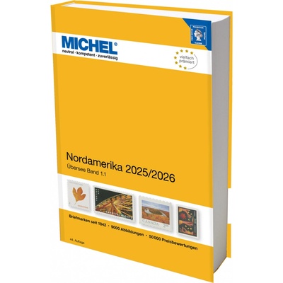 Nordamerika 2025/2026 MICHEL katalog známek