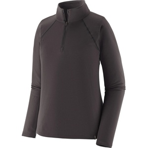 Patagonia Дамско синтетично термобельо Patagonia Women's Capilene Midweight Zip-Neck Synthetic base layer - Ink Black (114-4125-0112)