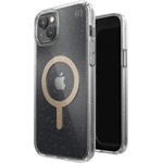 Speck Presidio Glitter Perfect Clear - удароустойчив хибриден кейс с Magsafe за iPhone 14 Plus (прозрачен)