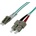 SeaMAX Оптична корда SeaMAX, 3m, LC-SC UPC, MM OM3 50/125, duplex, 2.0mm, LSZH (MM-PC-LC/SC-3-D-OM3)