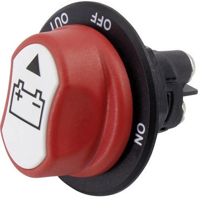 SCI A23-6B A23-6B bateriový spínač do auta, 1x vyp/zap, 50 V/DC, 50 A