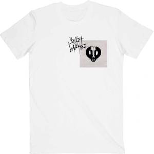 Bullet For My Valentine Album Cropped & Logo White L Риза (BFMVTS23MW03)