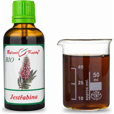 Bylinné kapky Jestřabina BIO Pavlovy bylinné kapky tinktura 50 ml