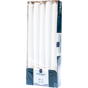 METRO Свещ METRO PROFESSIONAL 2 x 24 см бяла 10 бр