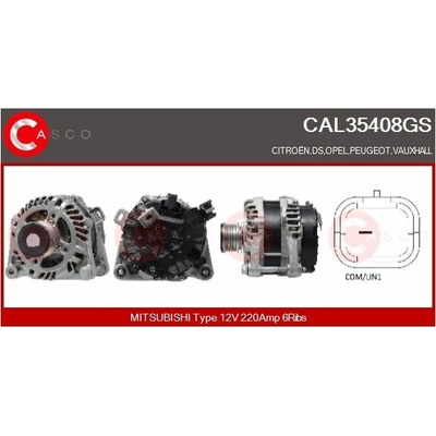 Generátor CASCO CAL35408GS