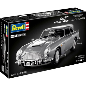 Revell James Bond Goldfinger Aston Martin DB5 EasyClick ModelSet 05653 1:24
