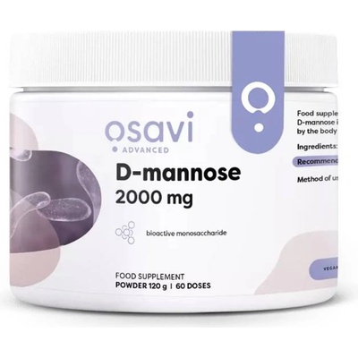 Osavi D-Mannose, 2000 mg, 120 g, Osavi