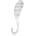 GLOV HangTight Brush Detangling Hook Brush плоска четка За коса