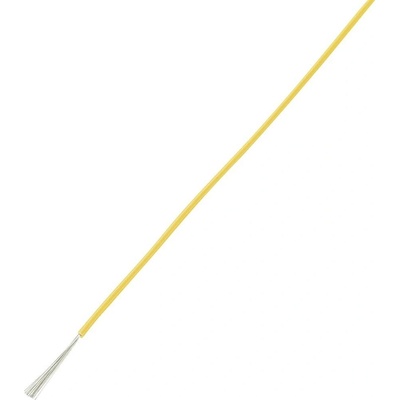 Tru Components 1571382 lanko LiY 1 x 0.14 mm² žltá 25 m