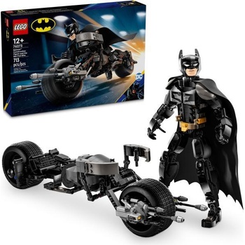 Image 1 of LEGO® DC - Batman™ Construction Figure and the Bat-Pod Bike (76273)