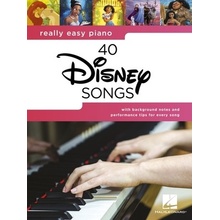Really Easy Piano: 40 Disney Songs - Songbook with Lyrics ()