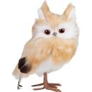 Sova MagicHome Vianoce hnedá 7x9x15,5 cm