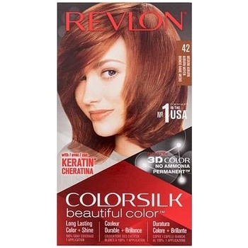 Revlon Colorsilk Beautiful Color barva na vlasy na barvené vlasy na všechny typy vlasů 42 Medium Auburn 59,1 ml