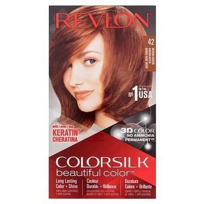 Revlon Colorsilk Beautiful Color barva na vlasy na barvené vlasy na všechny typy vlasů 42 Medium Auburn 59,1 ml