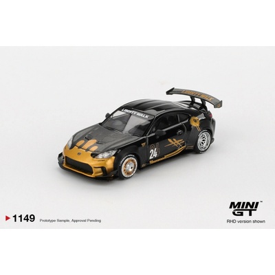 MINI GT Toyota GR86 LB★Nation Black / Gold 1:64