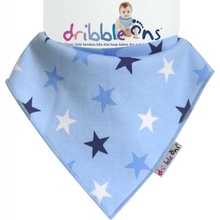 Kikko Dribble Ons Classic Baby Pink e Ons Classic Baby Pink Designer Blue Stars