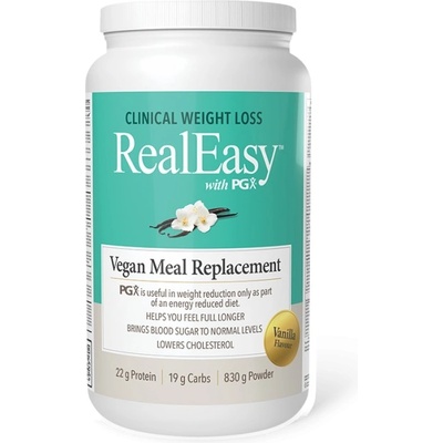 Natural Factors Vegan Real Easy с PGX - Vanilla [830 грама] Ванилия