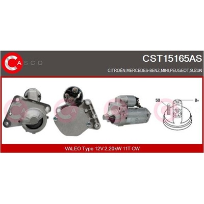 CASCO Štartér CST15165AS