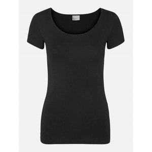Vero Moda Тениска Vero Moda Women's Soft U-Neck T-Shirt - Black