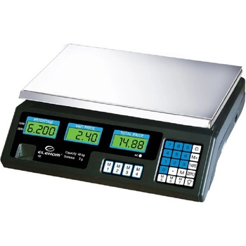 Elekom Електрoнна везна Elekom - ACS, 40 kg, черна (ACS ЕЛЕКТРОННА ВЕЗНА)