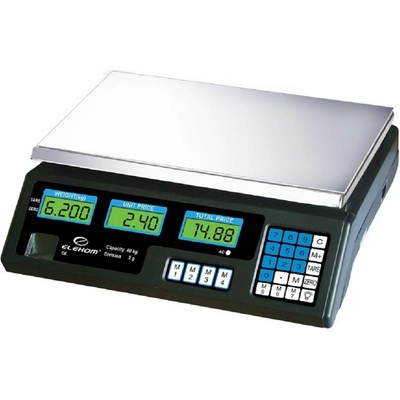 Elekom Електрoнна везна Elekom - ACS, 40 kg, черна (ACS ЕЛЕКТРОННА ВЕЗНА)