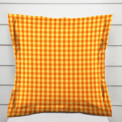 Biante Olivia s lemom OL-006 Oranžovo-žltá kocka malá 30 x 50 cm