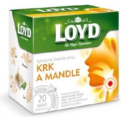 Loyd Tea pyramida krk mandle 40 g