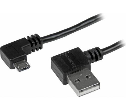 Startech USB2AUB2RA1M USB, Micro USB,