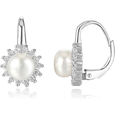 Mabell dámské stříbrné náušnice MATHILDE CZ221PERS0622C45