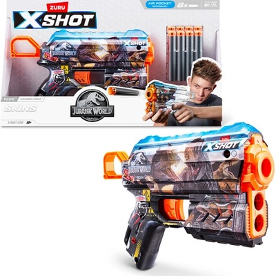 X-SHOT Jurský svet Skins Series 1 8 nábojov