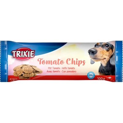 Trixie Snack Chips, lupienky pre psov s paradajkou, ø 4 cm, 100 g