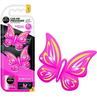 Aroma Car BUTTERFLY Bubble Gum