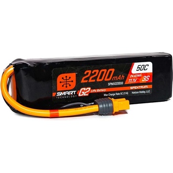 Spektrum Smart G2 LiPo 50C IC3 11.1 V 2200 mAh