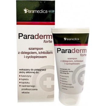 Paramedica Paraderm s dechtom šampón proti lupinám 150 ml