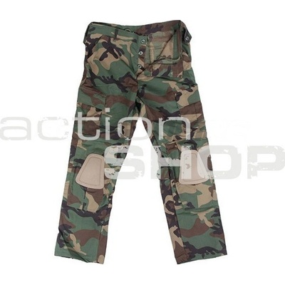 Kalhoty Specna Arms SA taktické s chrániči kolen woodland