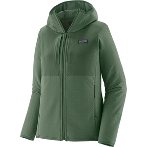 Patagonia Дамско софтшел яке Patagonia Women's R2 Crossstrata Hoody Softshell jacket - Canopy Green (103-2210-0613)